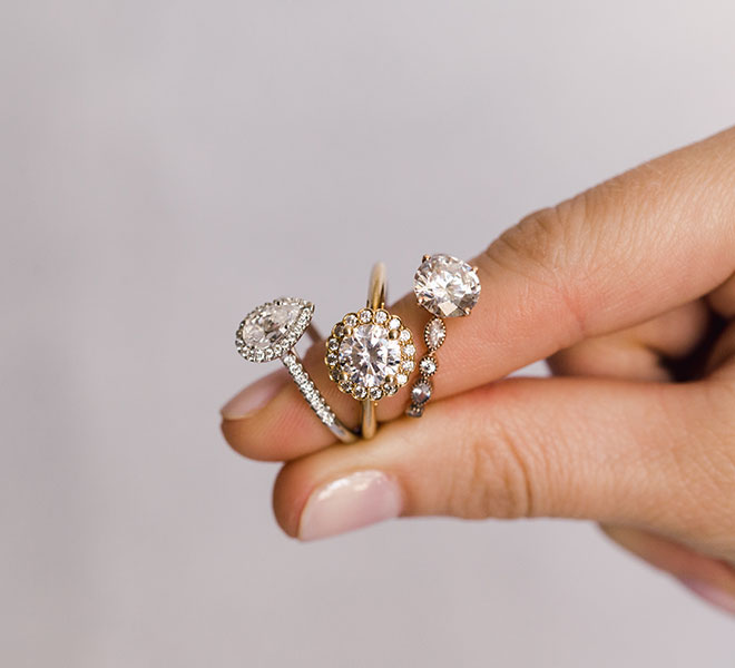 Amazing hot sale engagement rings