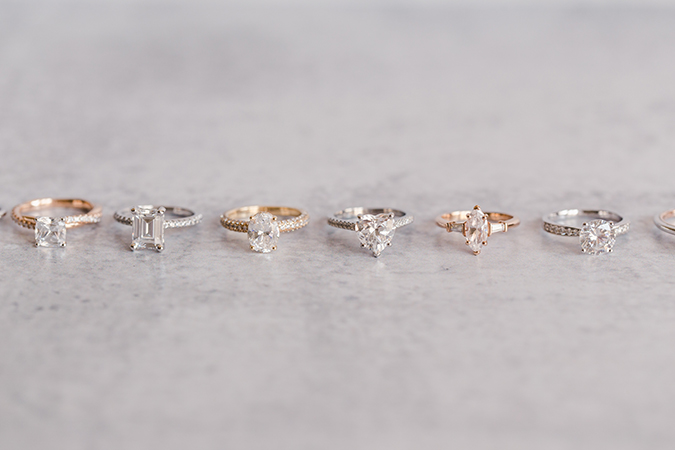 James Allen Diamond Rings 