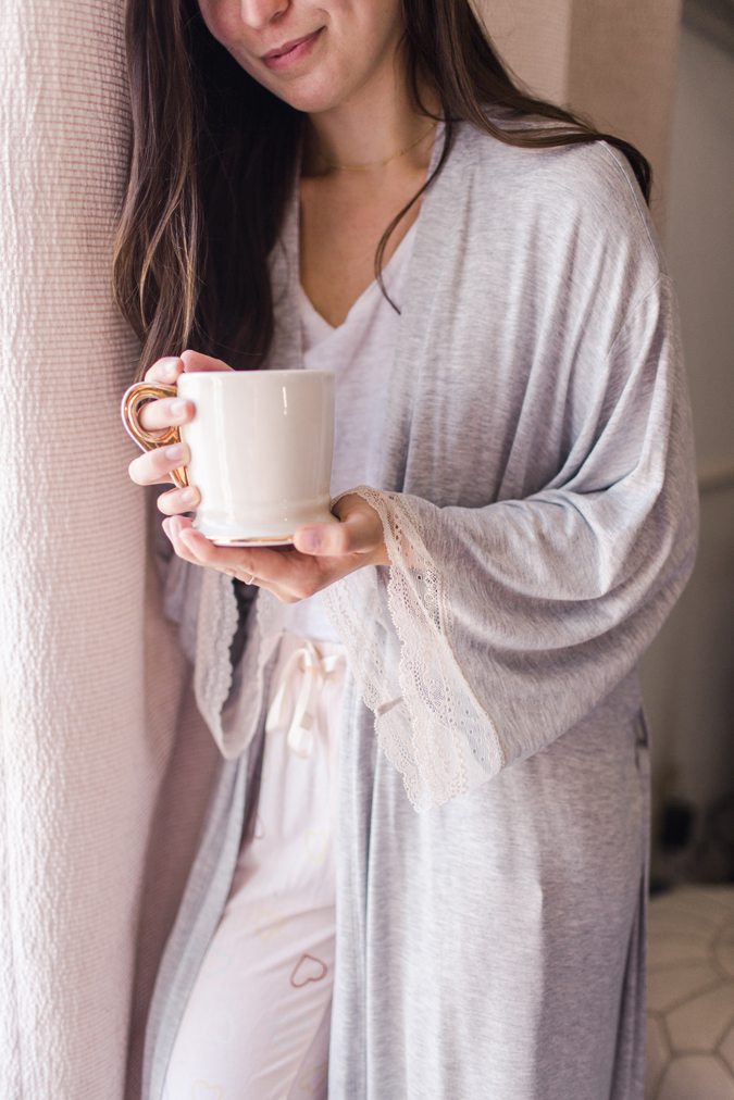 Find cozy loungewear + pajamas from LC Lauren Conrad.