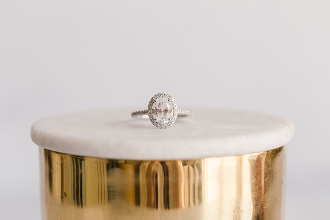 James Allen Oval Cut Diamond Ring 