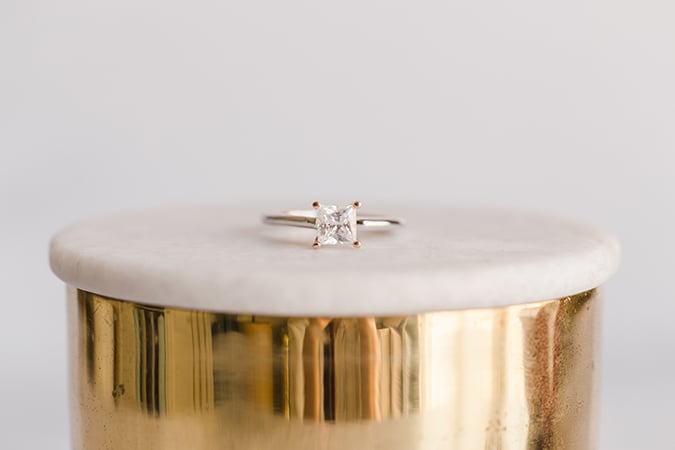 James Allen Princess Cut Diamond Rings