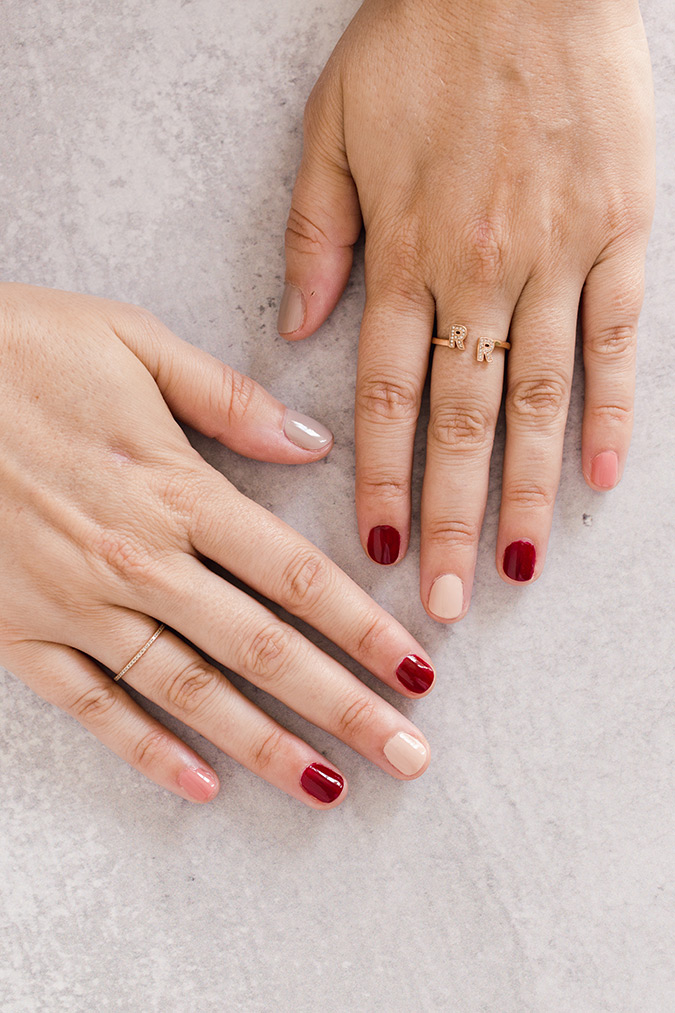 Fall's Multicolored Mani