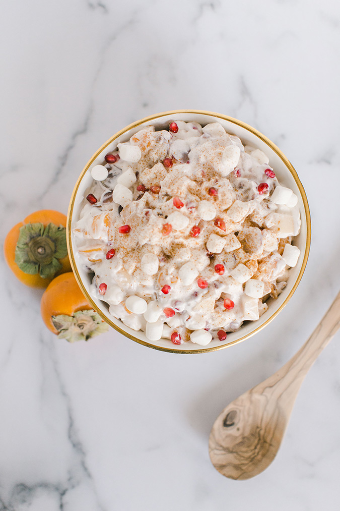 Fall Fruit Ambrosia Salad