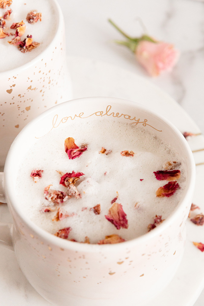 Rose Chai Latte