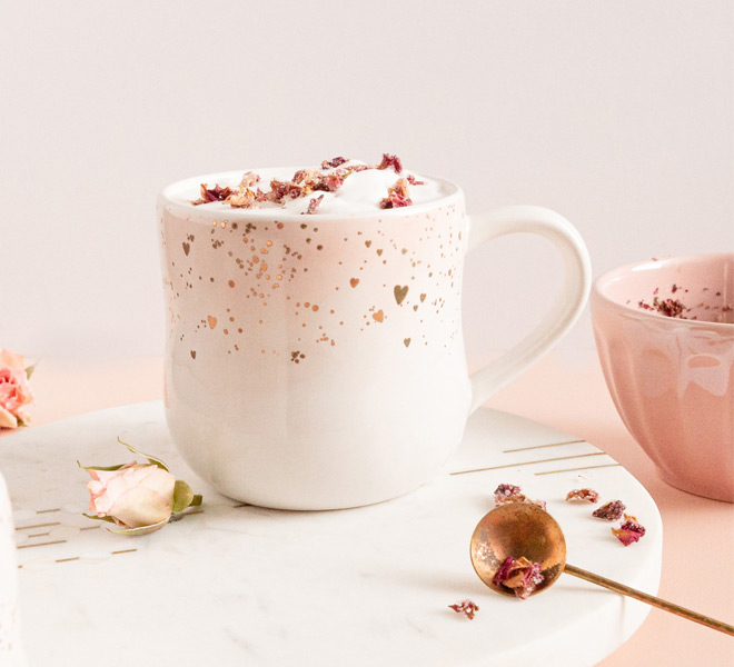 Rose Chai Latte