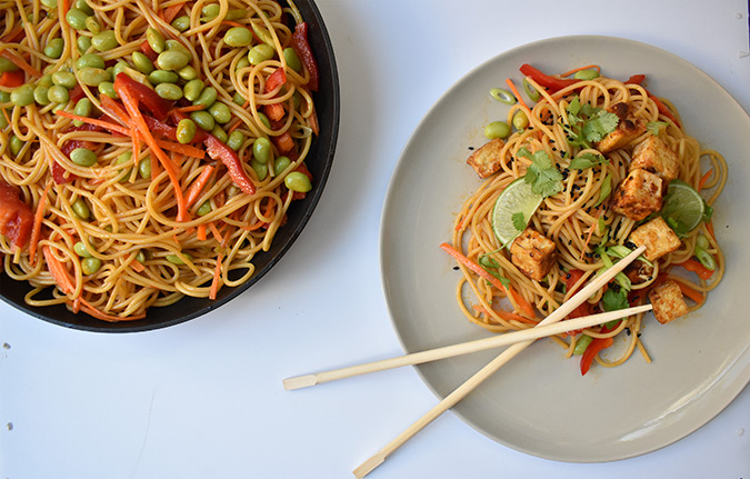 Vegan Sesame Noodles