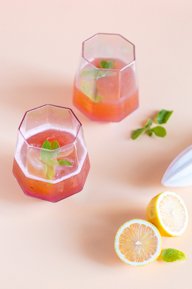 Fruity Jam-momile Cocktail - Lauren Conrad