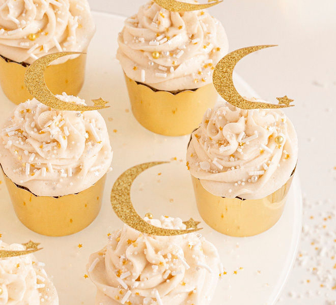 NYE Champagne Cupcakes