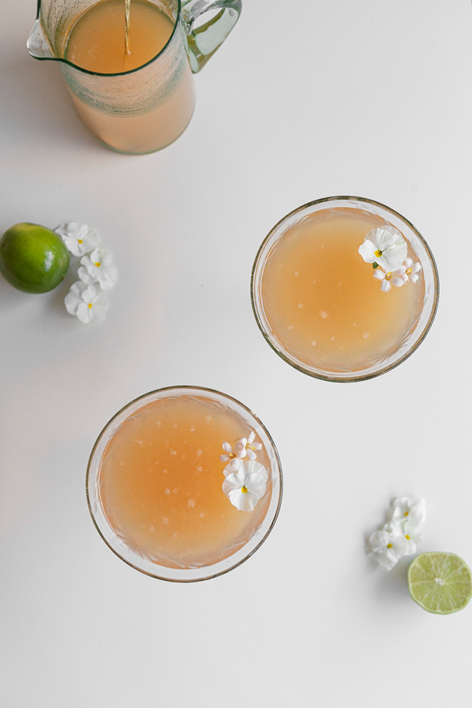 Valentine’s Day Guava Champagne Cocktails