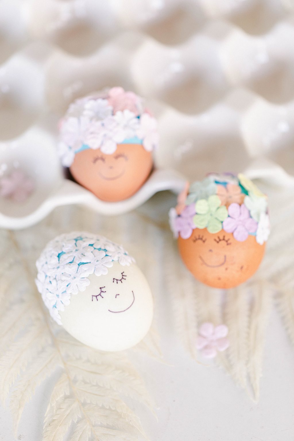 DIY Bathing Beauty Easter Eggs - Lauren Conrad