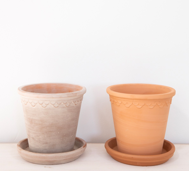 Terracotta Clay Pots - old fashioned, yet new again