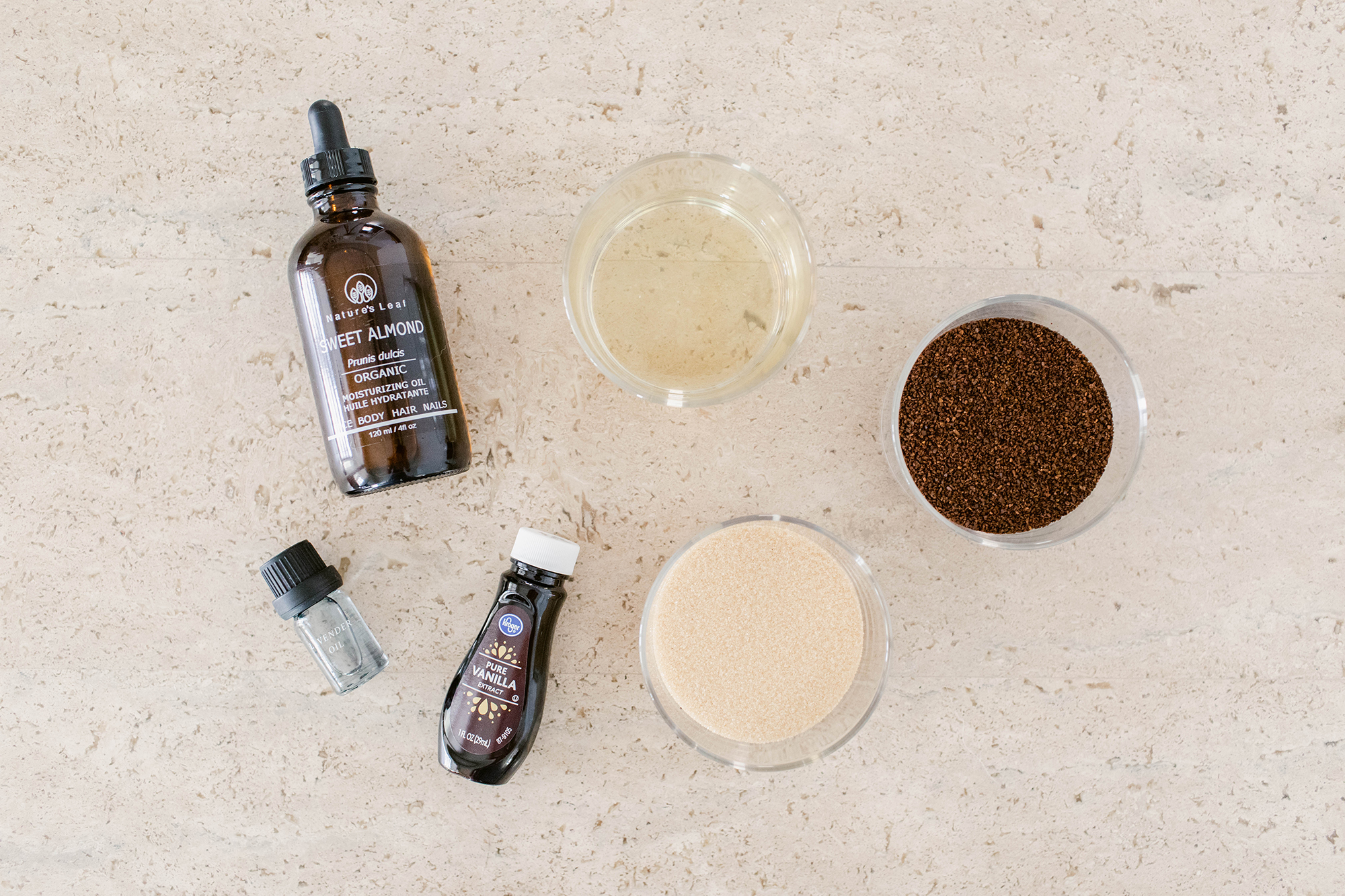 DIY Coffee Grounds Shower Scrub