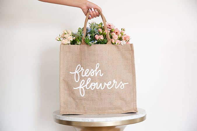DIY Grocery Store Floral Arrangements With Sister Blooms