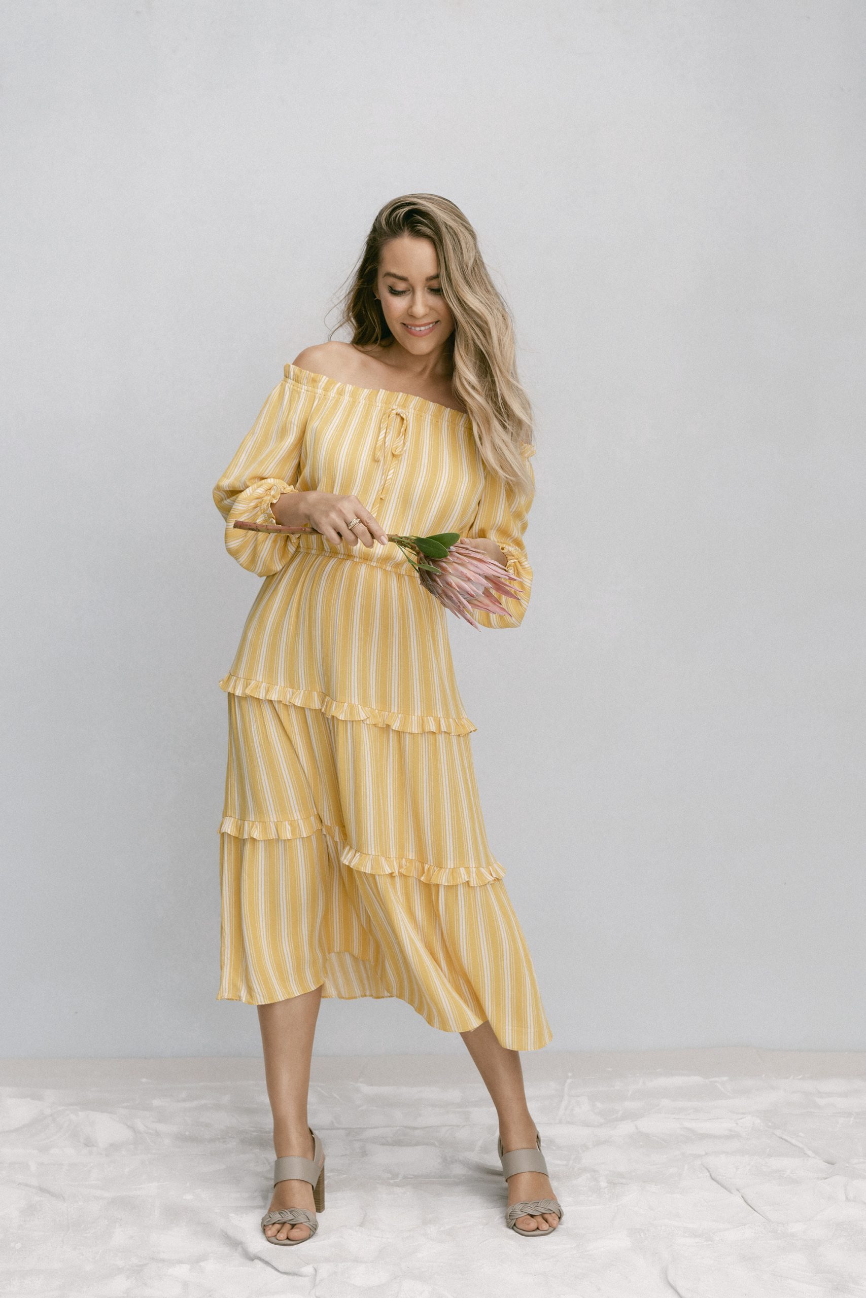 Lauren Conrad Ruffle Knee-length Dresses for Women