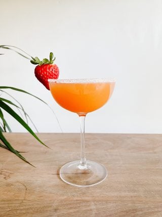 Sweet Sips: Strawberry Passionfruit Cocktail