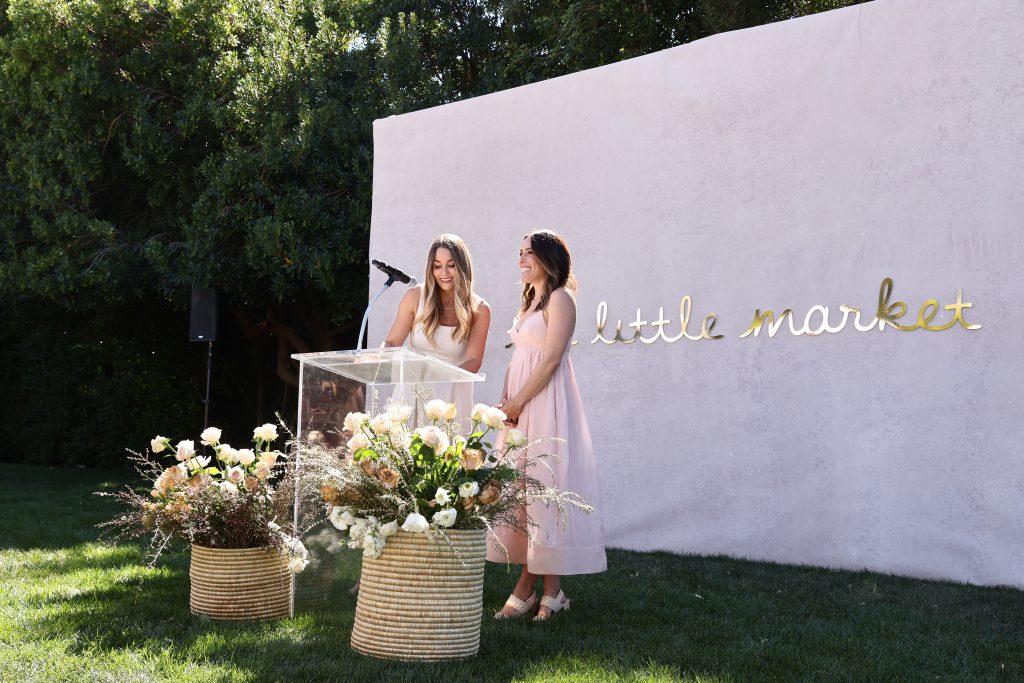 Lauren Conrad arrives at The Little Market annual International