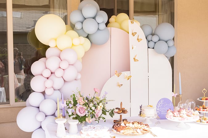 A Picnic in Paris Themed Bridal Shower