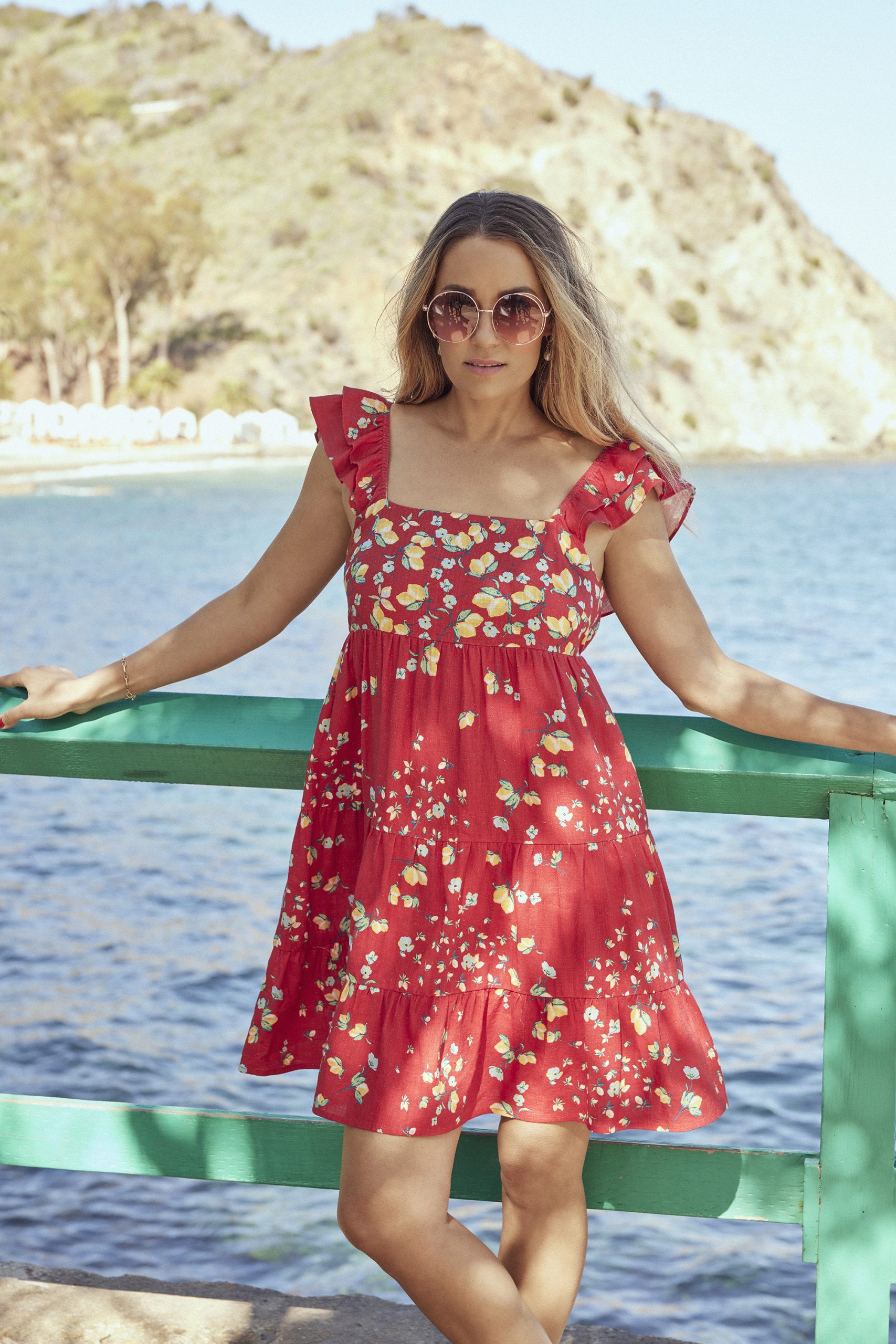 Lauren conrad floral maxi on sale dress