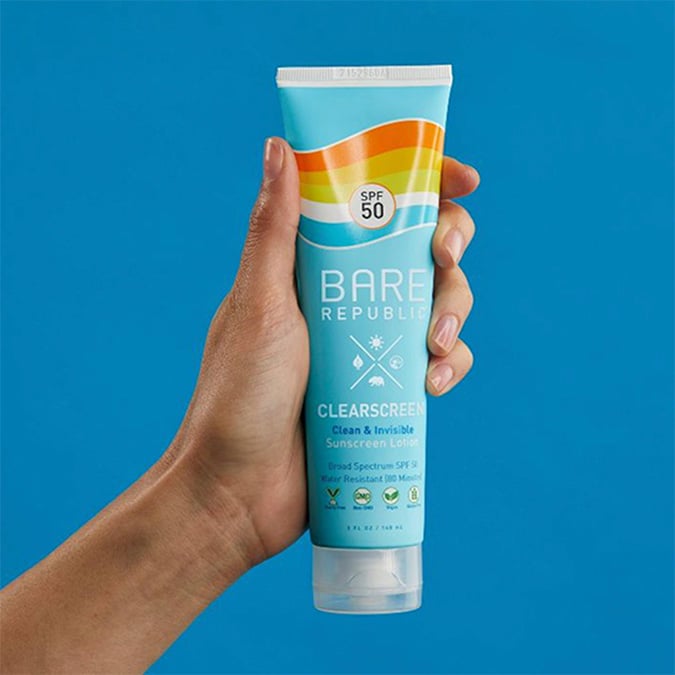 Bare Republic Clearscreen Sunscreen Lotion SPF 50
