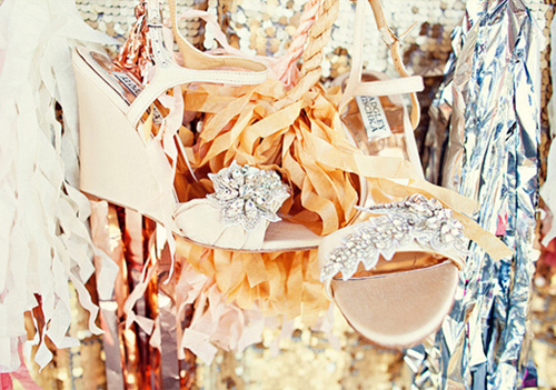 100 Layer Cake: DIY Glitter Wedding Shoes 100 Layer Cake: DIY Glitter Wedding Shoes