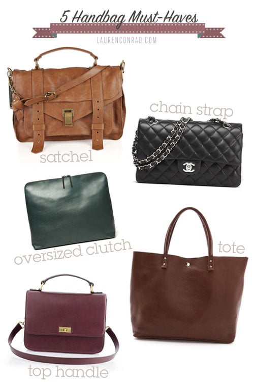 Accessory Report: 5 Must-Have Bags for Fall - Lauren Conrad