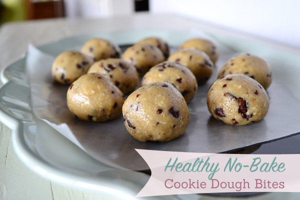 Recipe Box: Healthy No-Bake Cookie Dough Bites Recipe Box: Healthy No-Bake Cookie Dough Bites