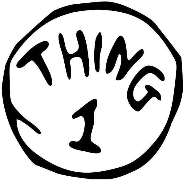 thing 1 and thing 2 shirts diy