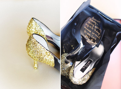 100 Layer Cake: DIY Glitter Wedding Shoes 100 Layer Cake: DIY Glitter Wedding Shoes