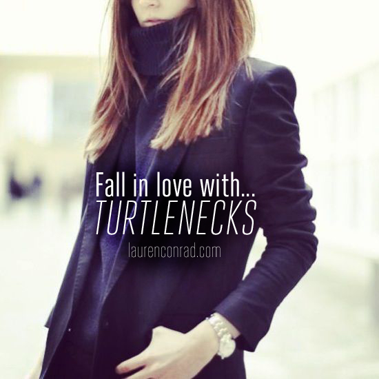 Fall in Love with... Turtlenecks